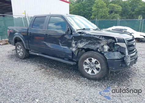 2014 Ford F-150 Fx4 z USA, uszkodzony, nr VIN 1FTFW1EF1EKD90176